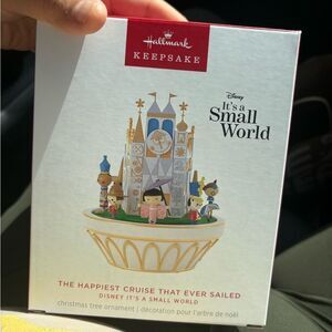 DISNEYS ITS A SMALL WORLD THE HAPPIEST CRUISE SHIP ORNAMENT 2024